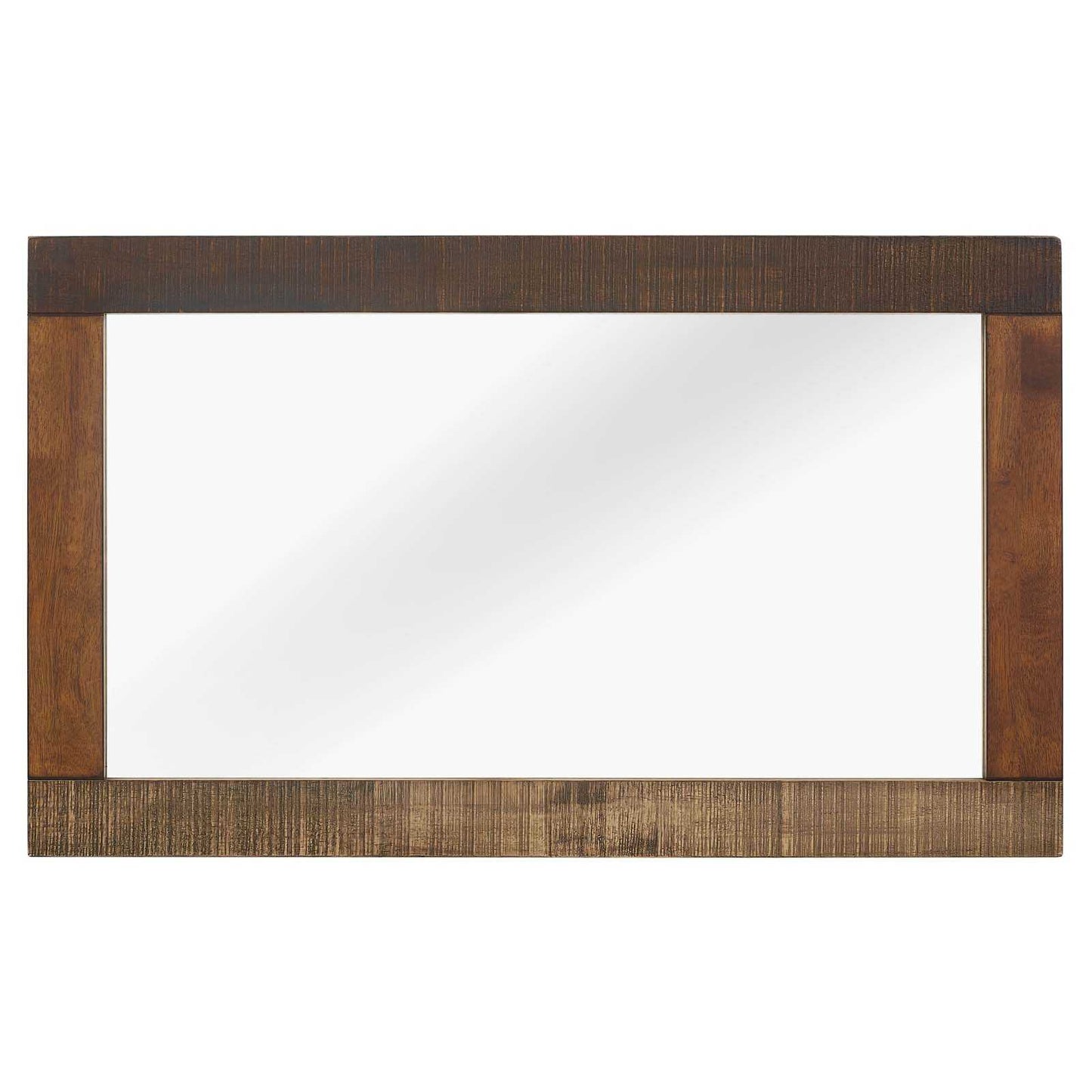 Modway Arwen Rustic Wood Frame Mirror Walnut - MOD-6063 | Mirrors | Modishstore - 3