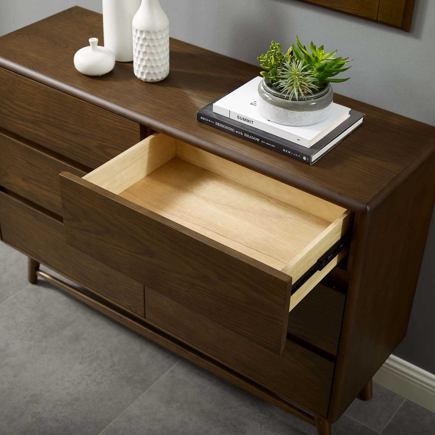 Modway Talwyn Wood Dresser Chestnut - MOD-6066 | Dressers | Modishstore - 7