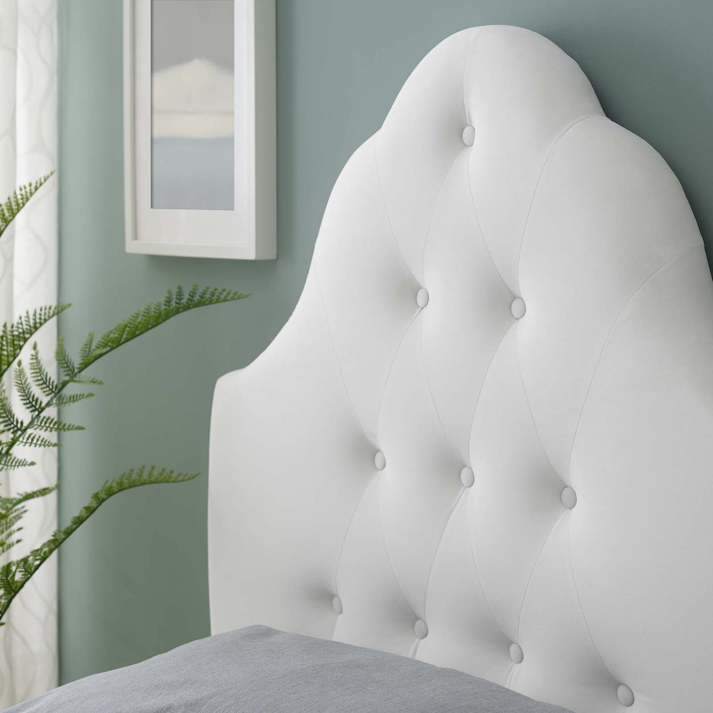 Modway Sovereign Twin Diamond Tufted Performance Velvet Headboard - MOD-6122 | Headboards | Modishstore - 25