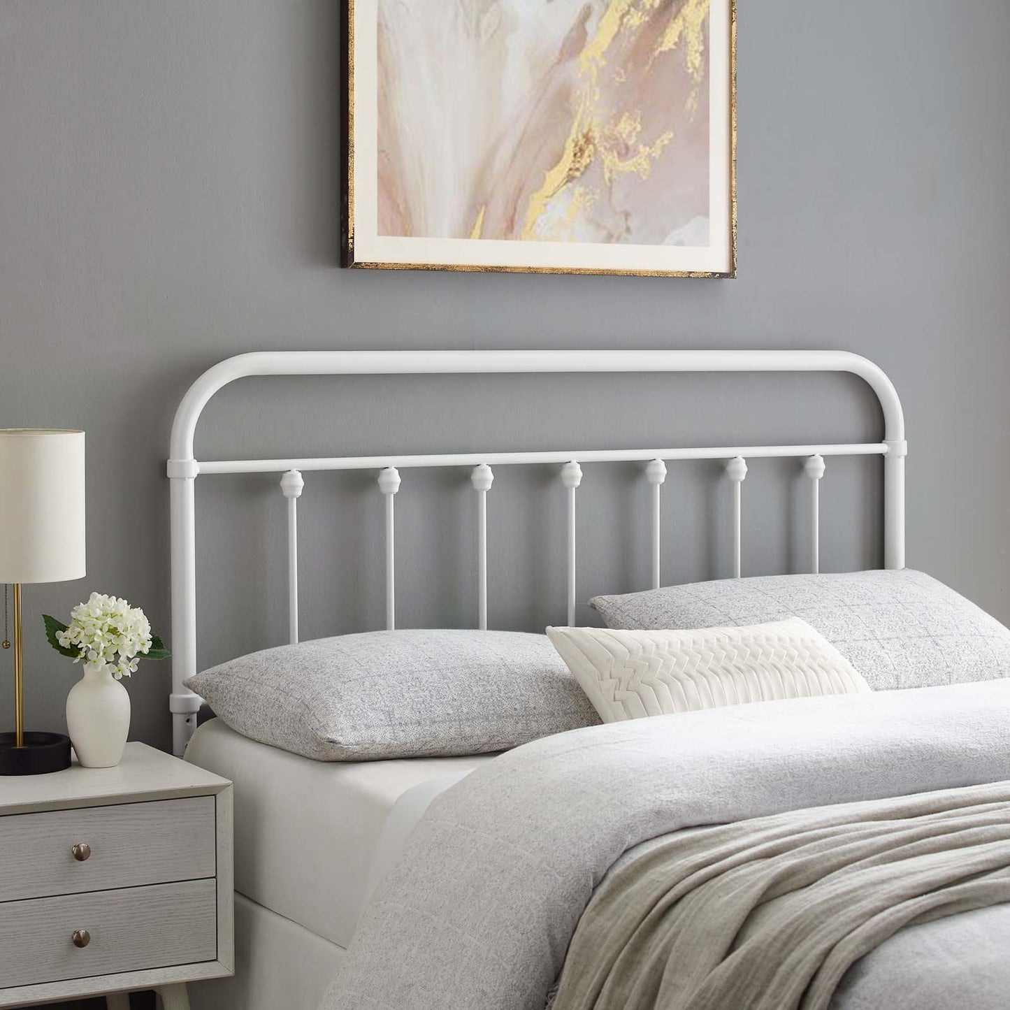 Sage Full Metal Headboard By Modway - MOD-6153 | Headboards | Modishstore - 25