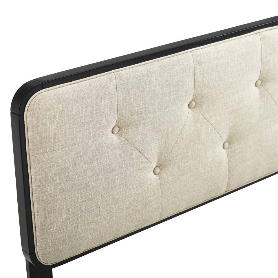 Modway Collins Tufted Twin Fabric and Wood Headboard | Headboards | Modishstore-4