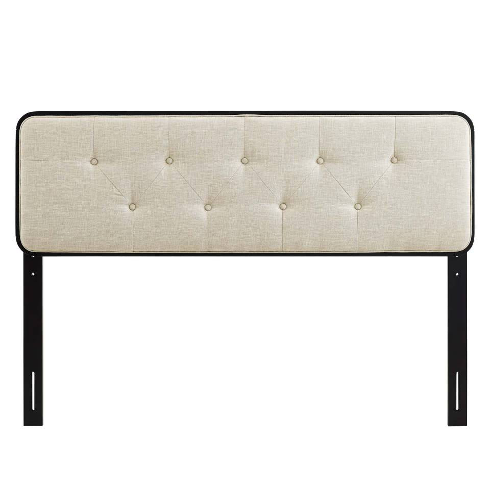 Modway Collins Tufted Queen Fabric and Wood Headboard | Headboards | Modishstore-3