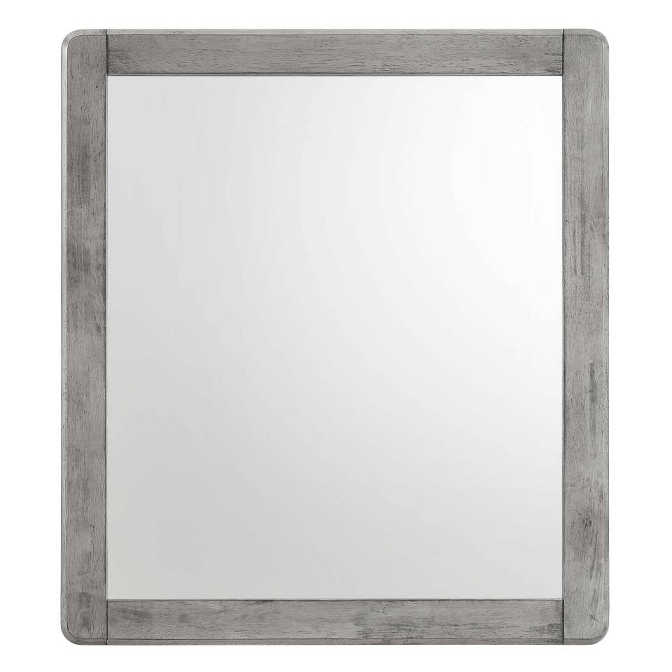 Modway Georgia Wood Mirror | Mirrors | Modishstore-4