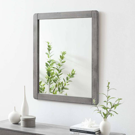 Modway Georgia Wood Mirror | Mirrors | Modishstore