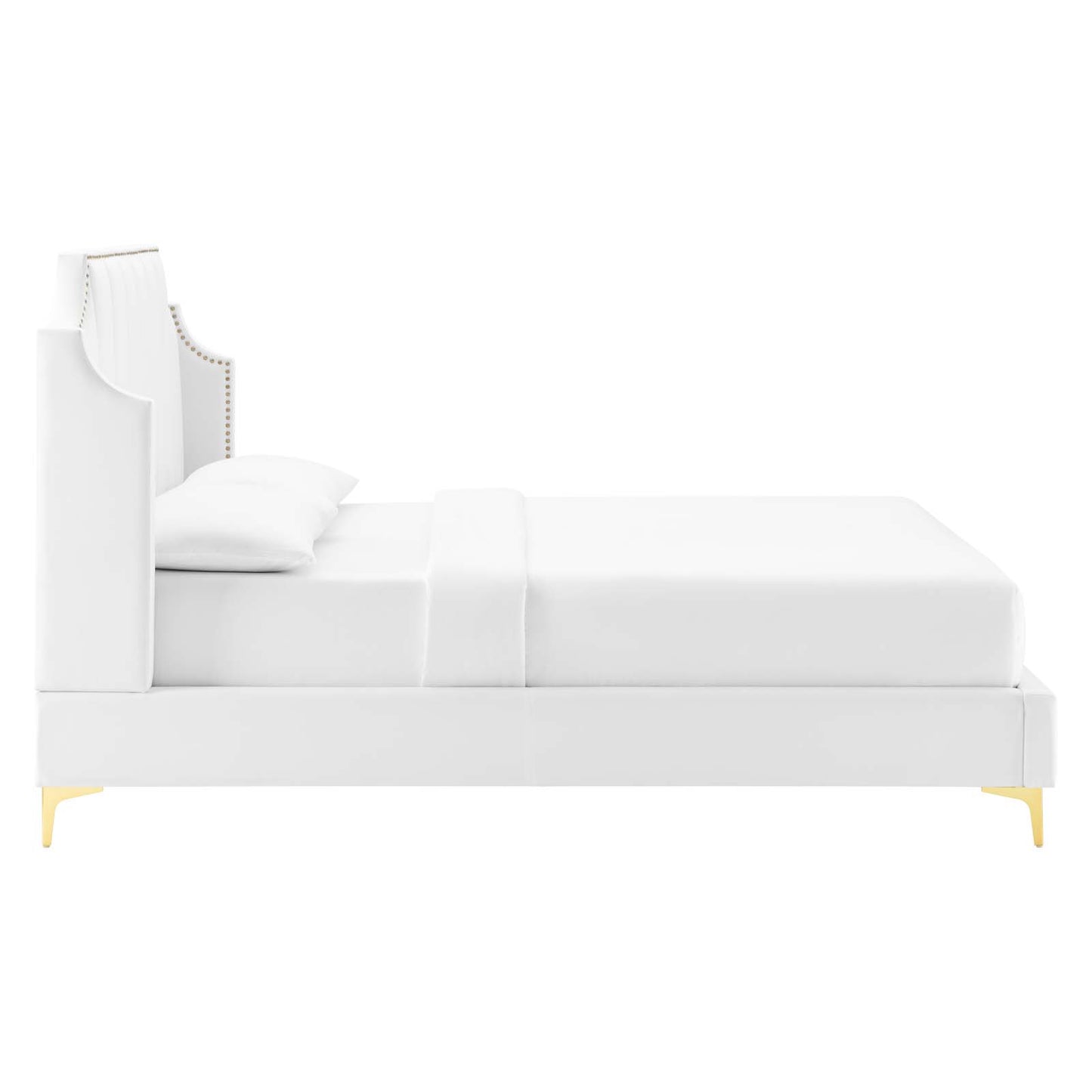 Modway Daniella Performance Velvet Queen Platform Bed - MOD-6412 | Modishstore - 21