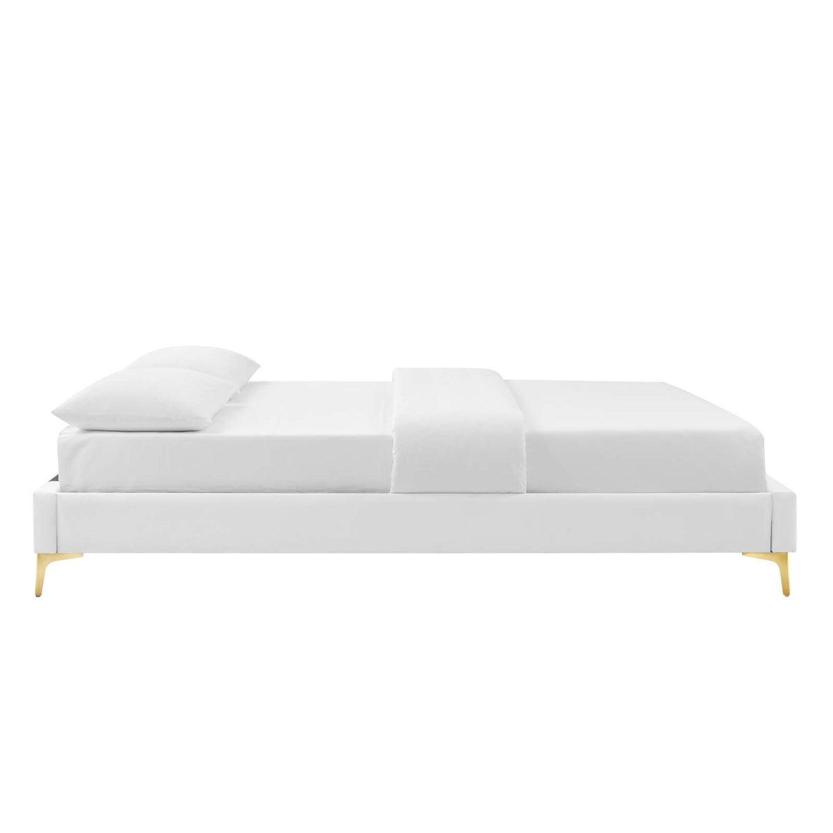 Reagan Queen Performance Velvet Platform Bed By Modway - MOD-6586 | Beds | Modishstore - 112