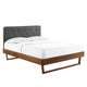 Modway Bridgette Twin Wood Platform Bed With Angular Frame | Beds | Modishstore-16