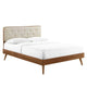 Modway Bridgette Twin Wood Platform Bed With Splayed Legs | Beds | Modishstore-15