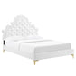 Modway Gwyneth Tufted Performance Velvet Full Platform Bed | Beds | Modishstore-51