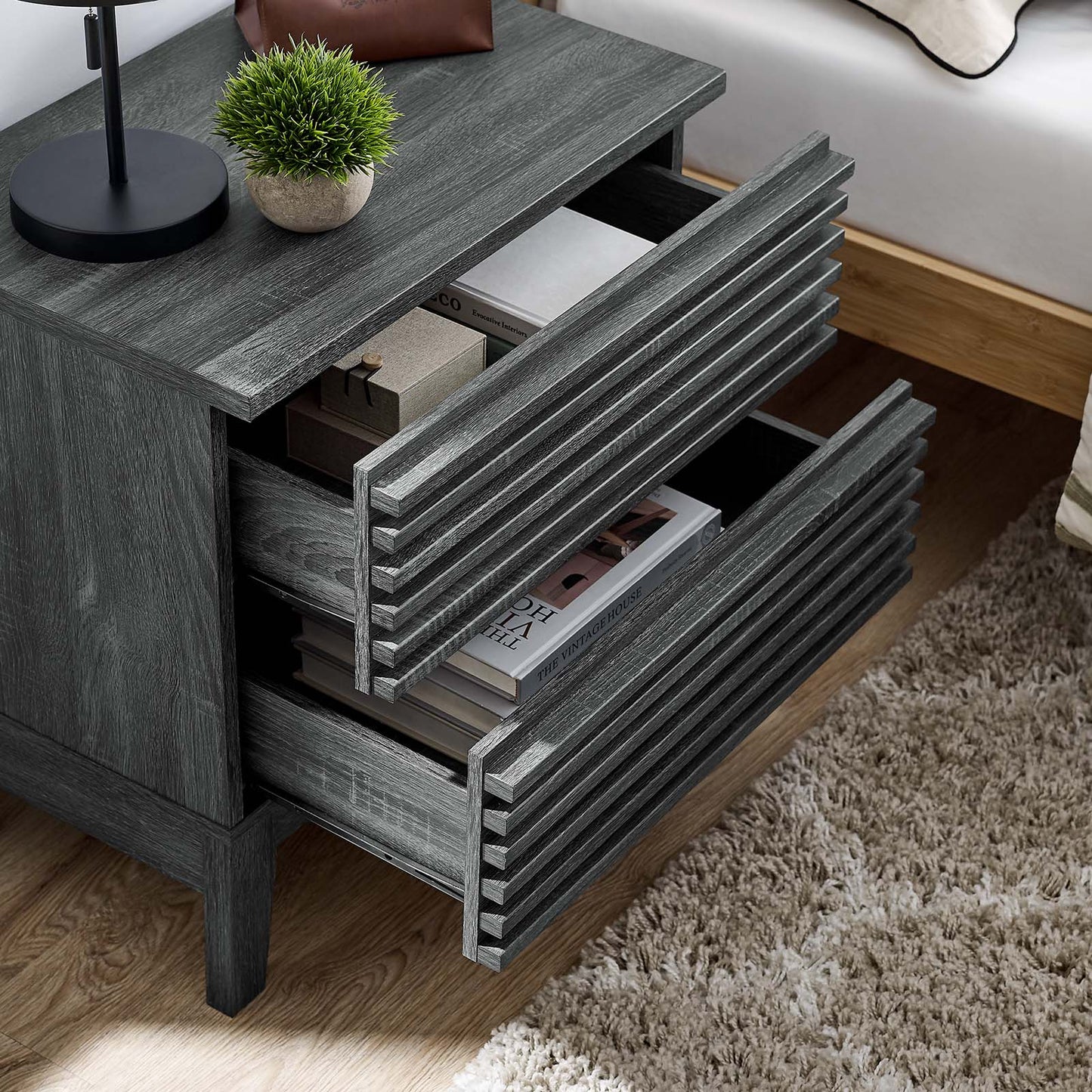 Render Two-Drawer Nightstand By Modway - MOD-6964 | Nightstands | Modishstore - 6