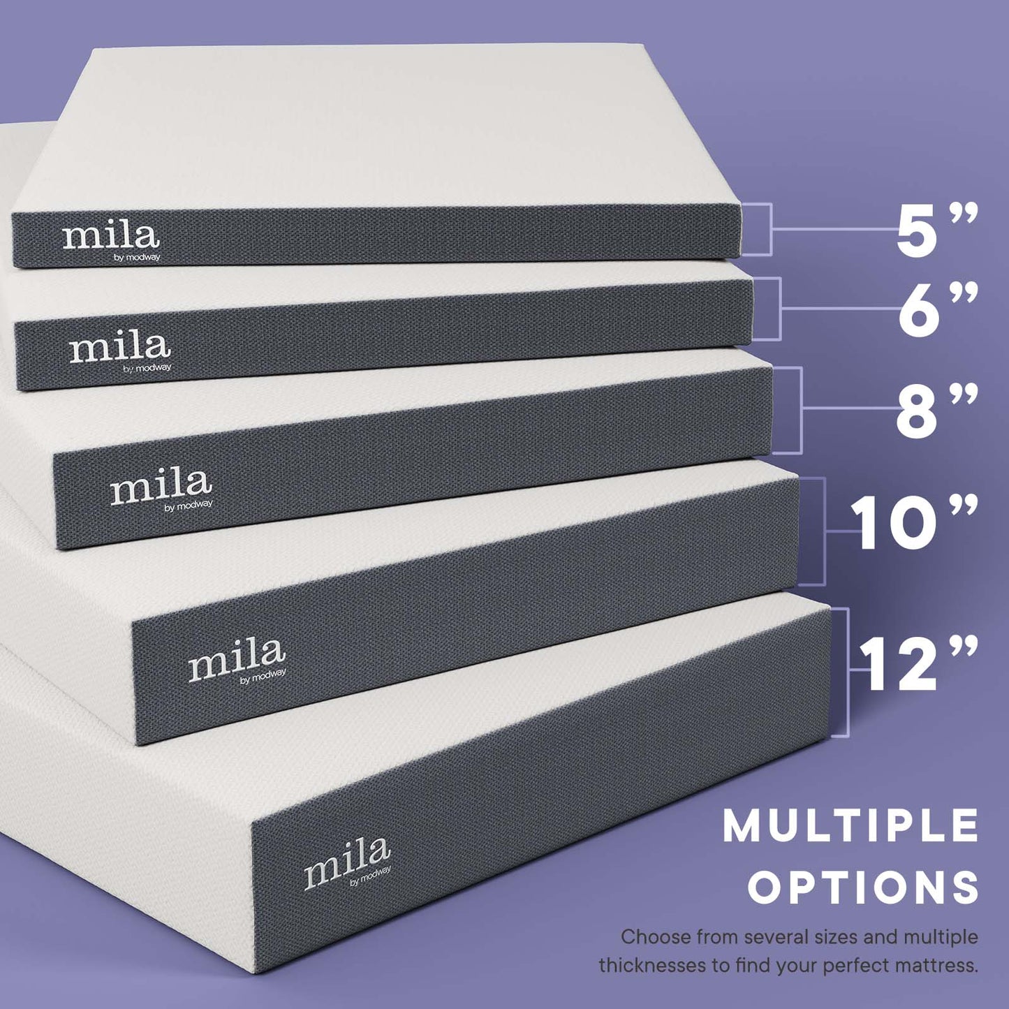 Mila 5" Queen Mattress By Modway - MOD-7101 | Mattresses | Modishstore - 11