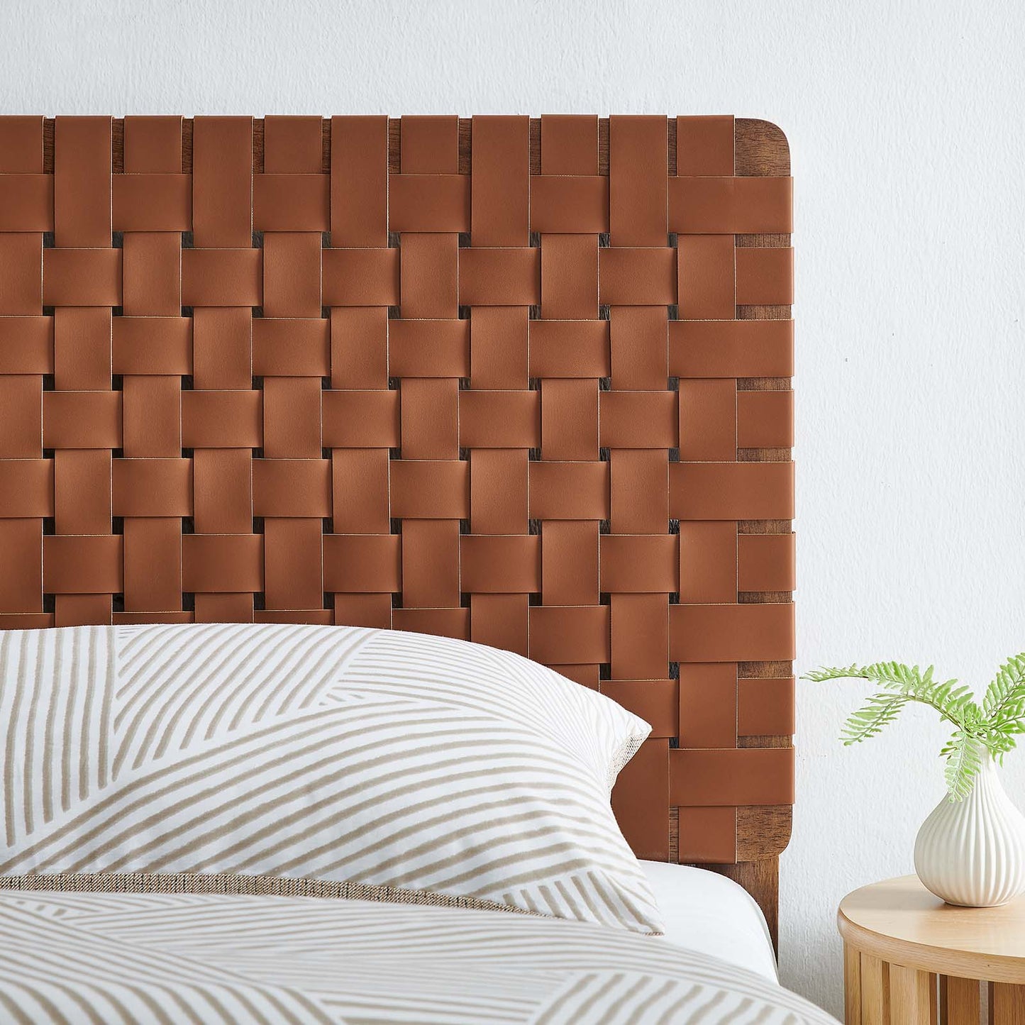 Sparta Weave Twin Vegan Leather Headboard By Modway - MOD-7121 | Headboards | Modishstore - 32