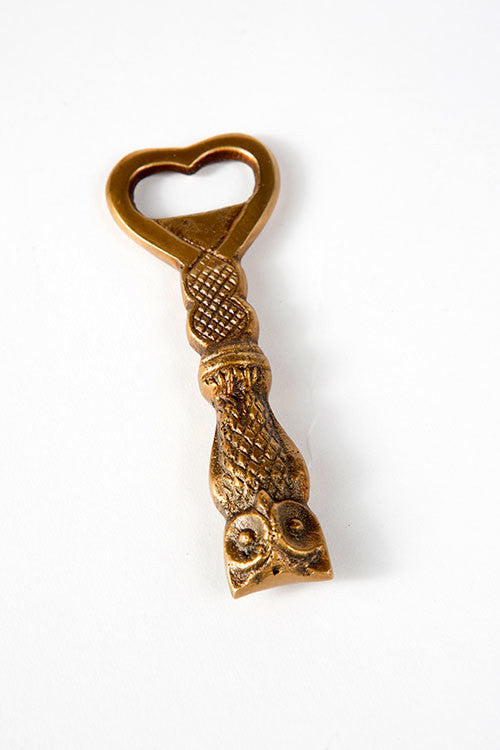 Vagabond Vintage Antiqued Brass Owl Bottle Opener - Set of 2 | Modishstore | Dinnerware-2