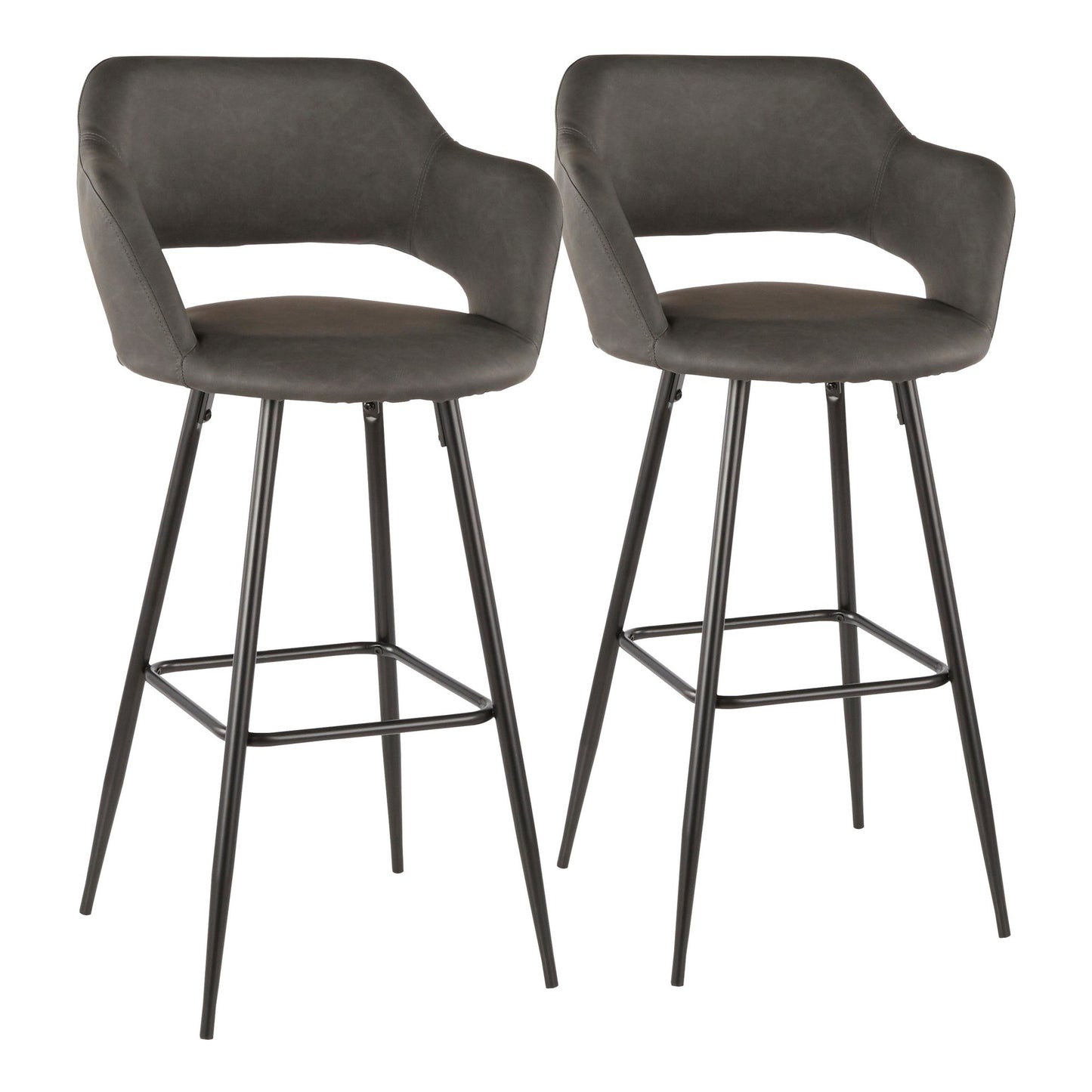 LumiSource Margarite Barstool - Set of 2-22