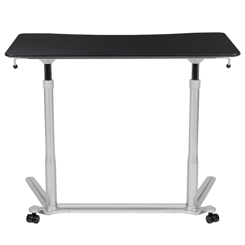 Sit-Down, Stand-Up Computer Ergonomic Desk by Flash Furniture | Desks | Modishstore-5