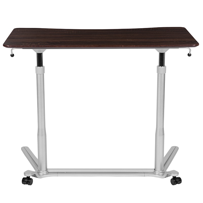 Sit-Down, Stand-Up Computer Ergonomic Desk by Flash Furniture | Desks | Modishstore-27