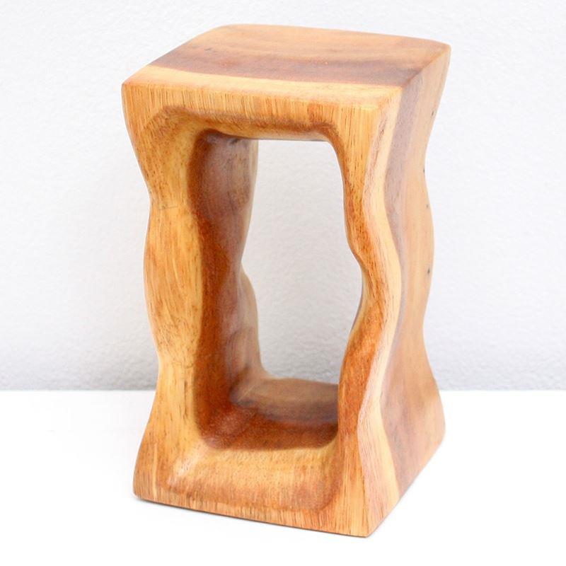 Haussmann Mini Natural Stool 4" Sq - Set of 2 | Stools & Benches | Modishstore-2