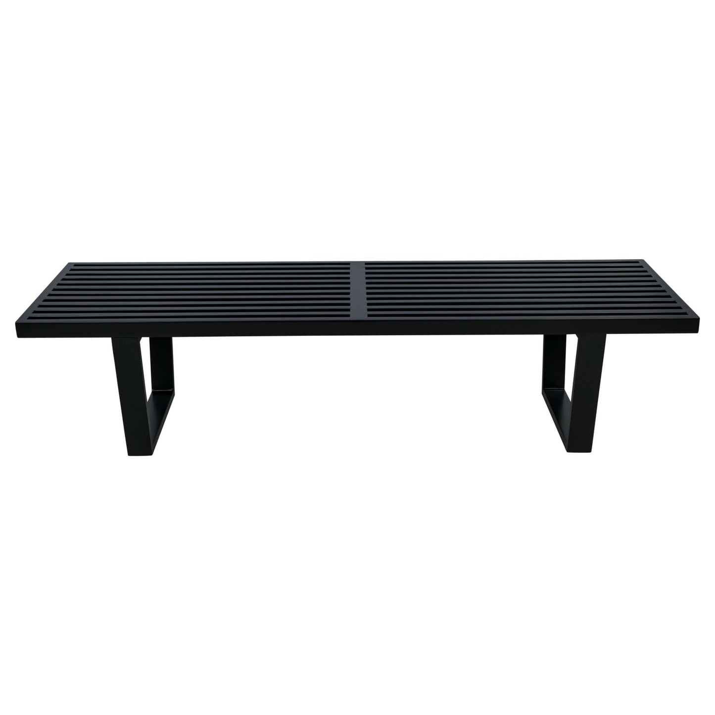 LeisureMod Mid-Century Inwood Platform Bench - 5 Feet | Benches | Modishstore