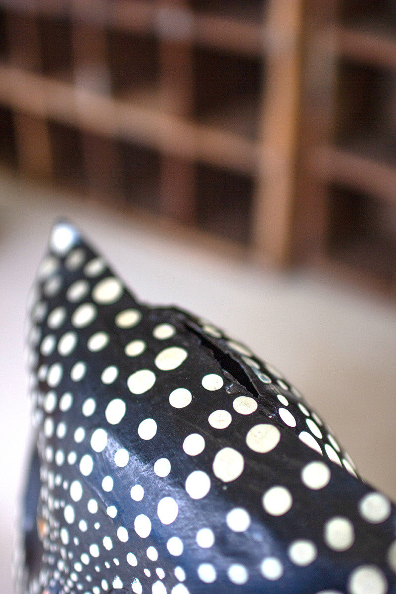 Painted Metal Owl Bank By Kalalou | Animals & Pets | Modishstore - 3