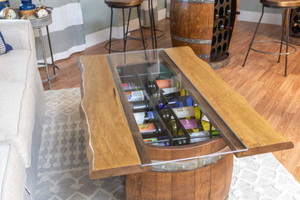 Napa East Wine Storage Coffee Table
