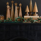 Seven Wooden Christmas Tree On A Base By Kalalou | Christmas Trees | Modishstore - 4