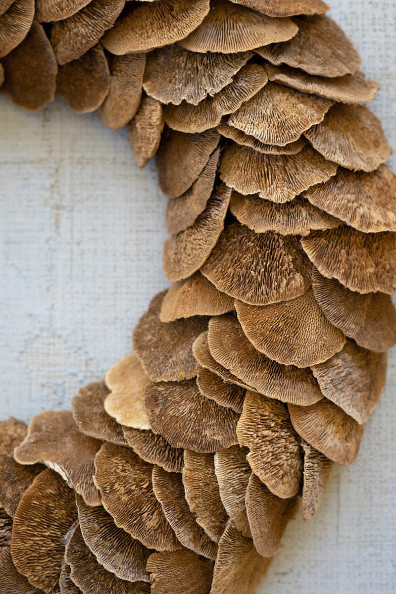 Sponge Mushroom Wreath By Kalalou | Wreath | Modishstore - 3