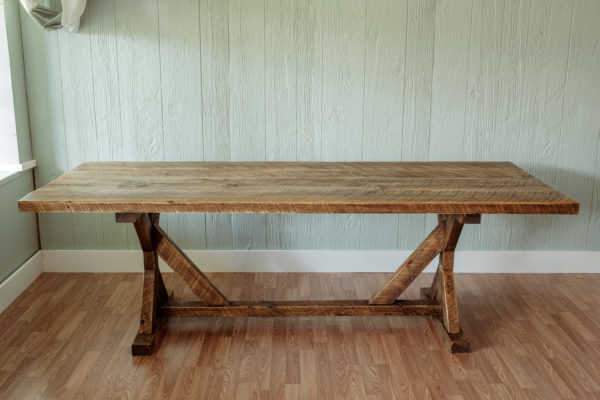 Napa East Reclaimed Wood Industrial Farm Harvest Dining Table | Modishstore | Dining Tables | 1126  -10