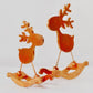Rocking Reindeer Set of 2 by Artisan Living-ALX107 | ModishStore | Holiday