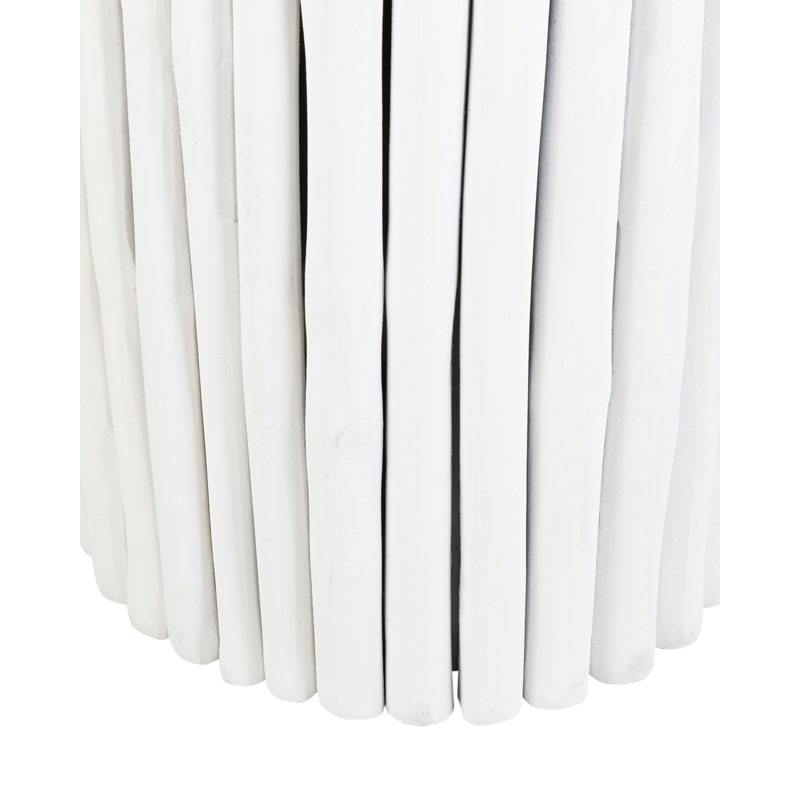 Prelude Painted White Color-Medium Set of 2 by Jeffan | Accent Tables | Modishstore - 4