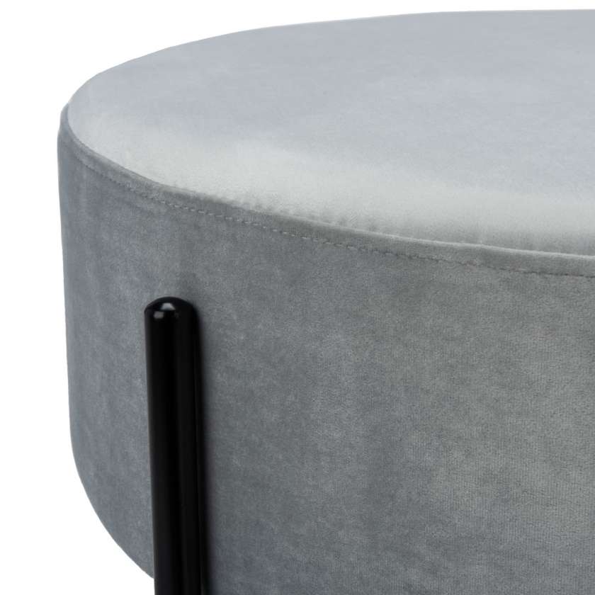 Safavieh Lisbon Round Cocktail Ottoman | Ottomans | Modishstore - 3