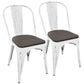 LumiSource Oregon Dining Chair Set of 2 | Modishstore | Dining Chairs - 15