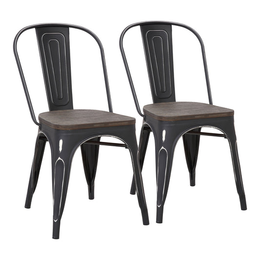 LumiSource Oregon Chair - Set of 2 | Modishstore | Dining Chairs