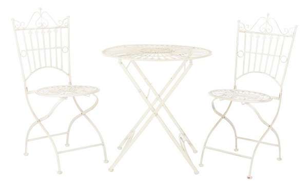 Safavieh Belen Bistro Set, One Table And Two Chairs | Outdoor Dining Sets |  Modishstore 