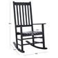Safavieh Shasta Rocking Chair | Outdoor Chairs |  Modishstore  - 4