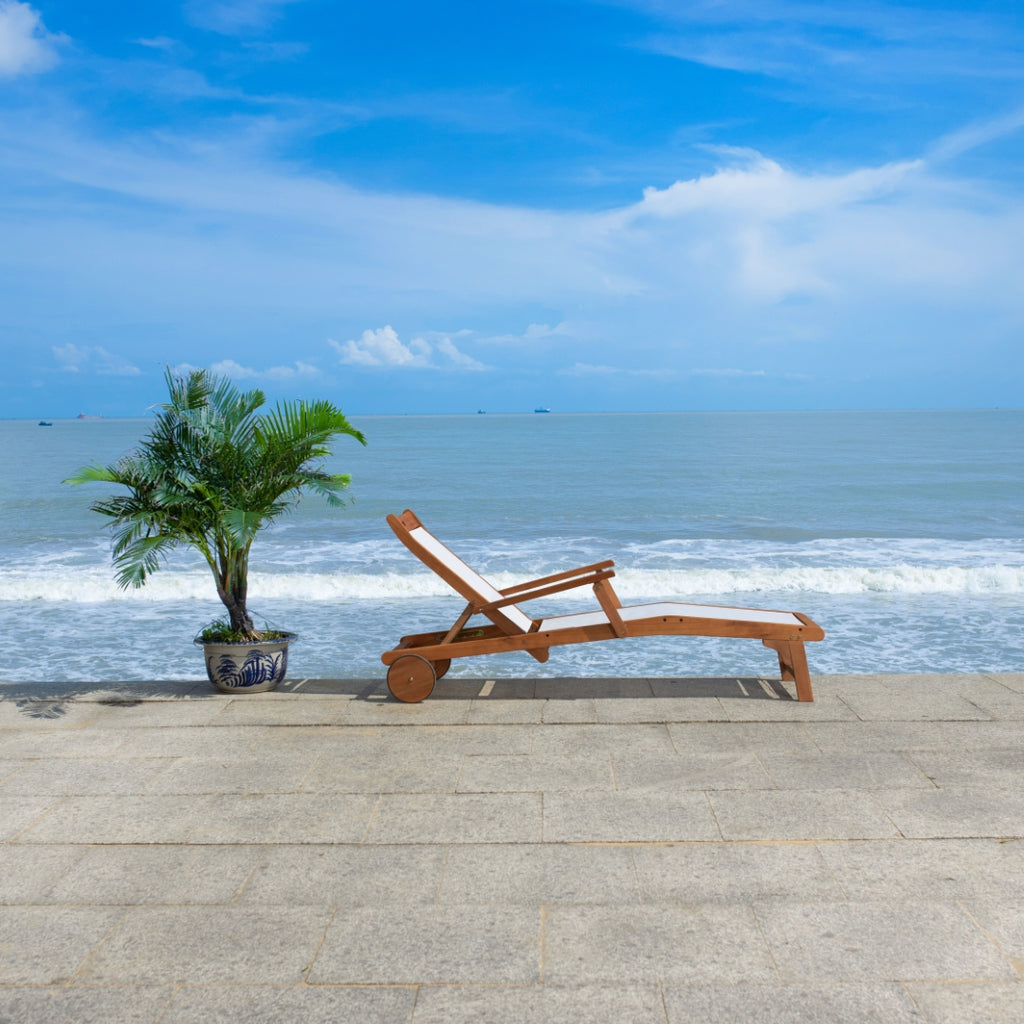 Safavieh Kamson Sunlounger | Outdoor Recliners & Lounge Chairs | Modishstore - 2