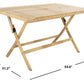 Safavieh Akita Folding Table | Outdoor Tables |  Modishstore  - 15