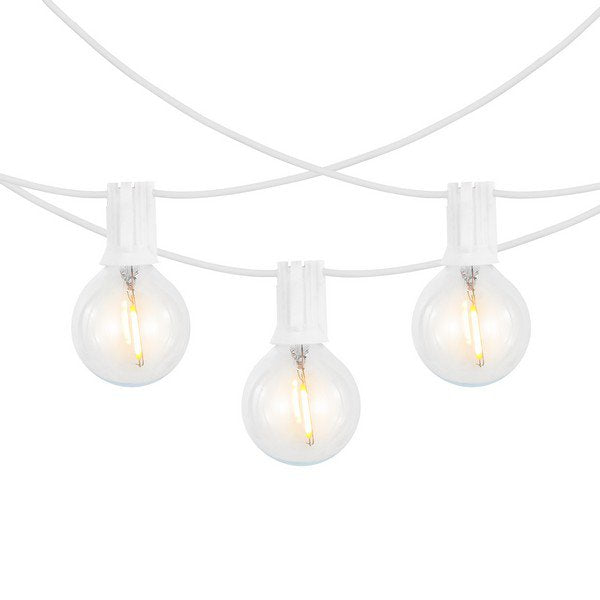 Safavieh Chiera Led Outdoor String Lights - White | Lightbulbs | Modishstore - 2