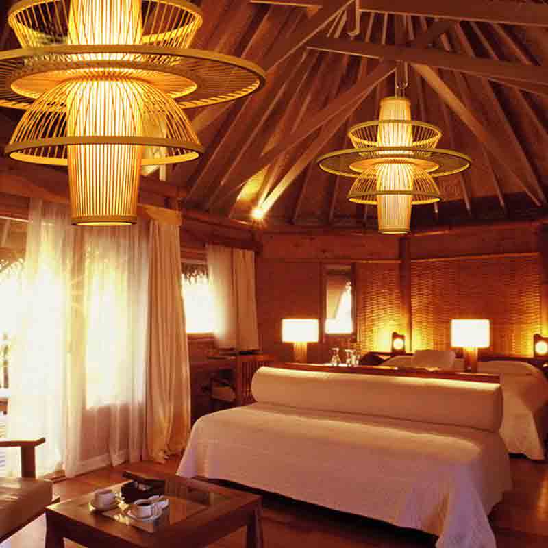 Pastoral Rattan Decorative Pendant Lights | Pendant Lamps | WINZSC-S | Modishstore - 5