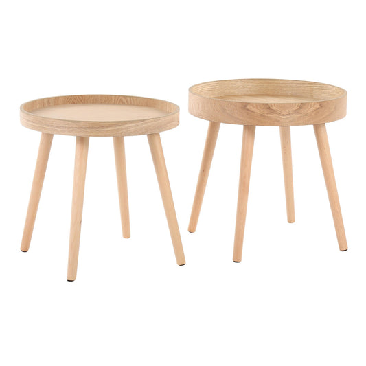 Pebble Side Table Set By LumiSource | Side Tables | Modishstore