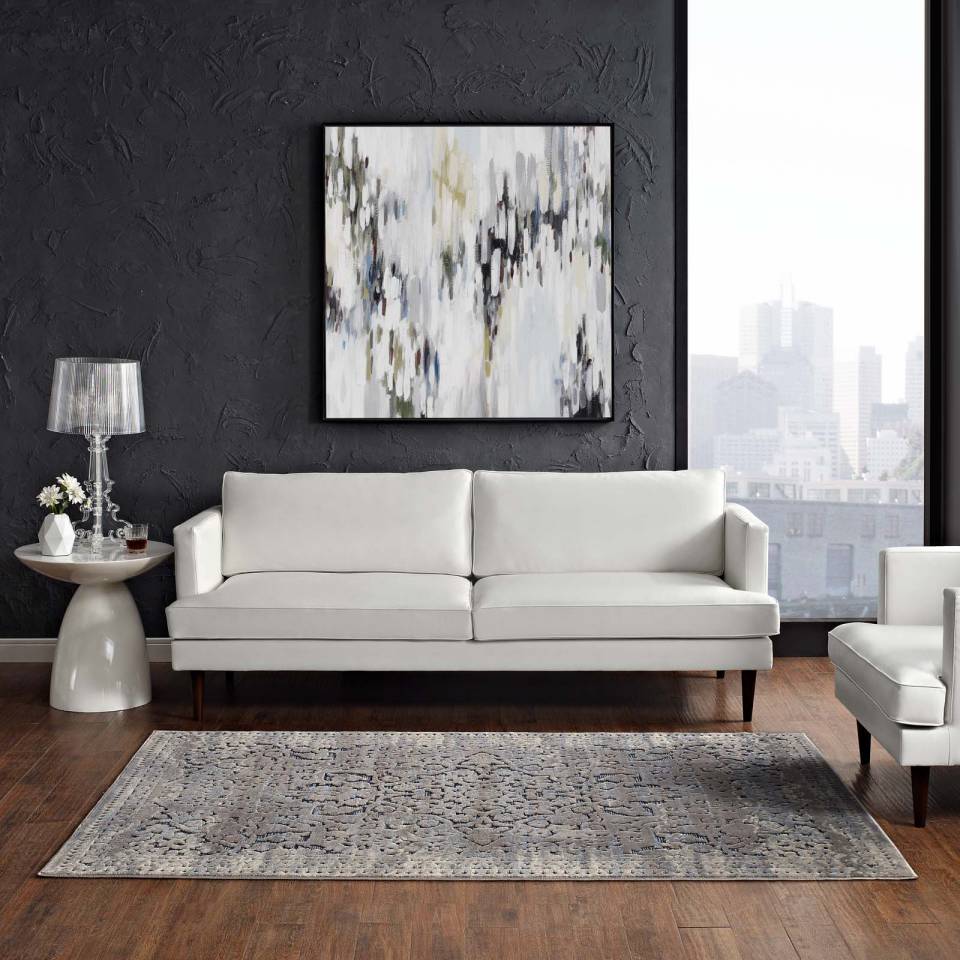 Modway Margarida Distressed Vintage Turkish 8x10 Area Rug - R-1095-810 | Rugs | Modishstore - 7