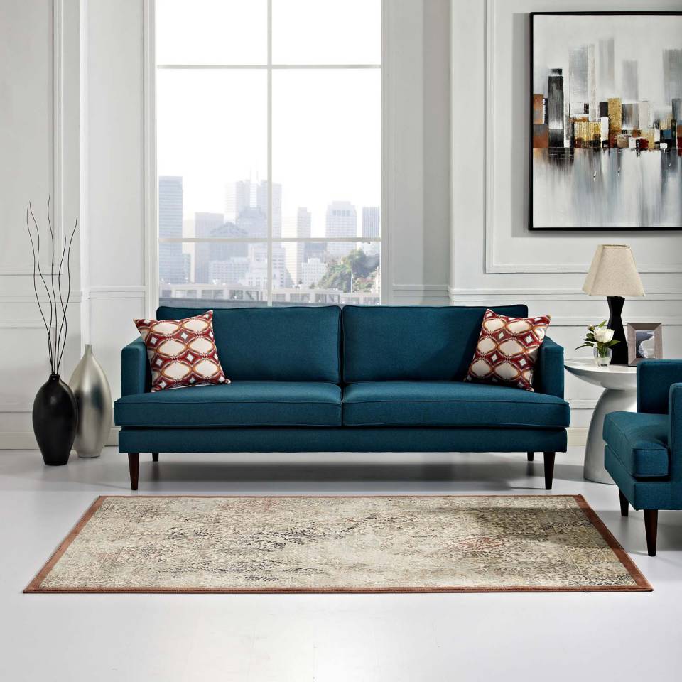 Modway Hester Ornate Turkish 8x10 Vintage Area Rug - R-1100-810 | Rugs | Modishstore - 8