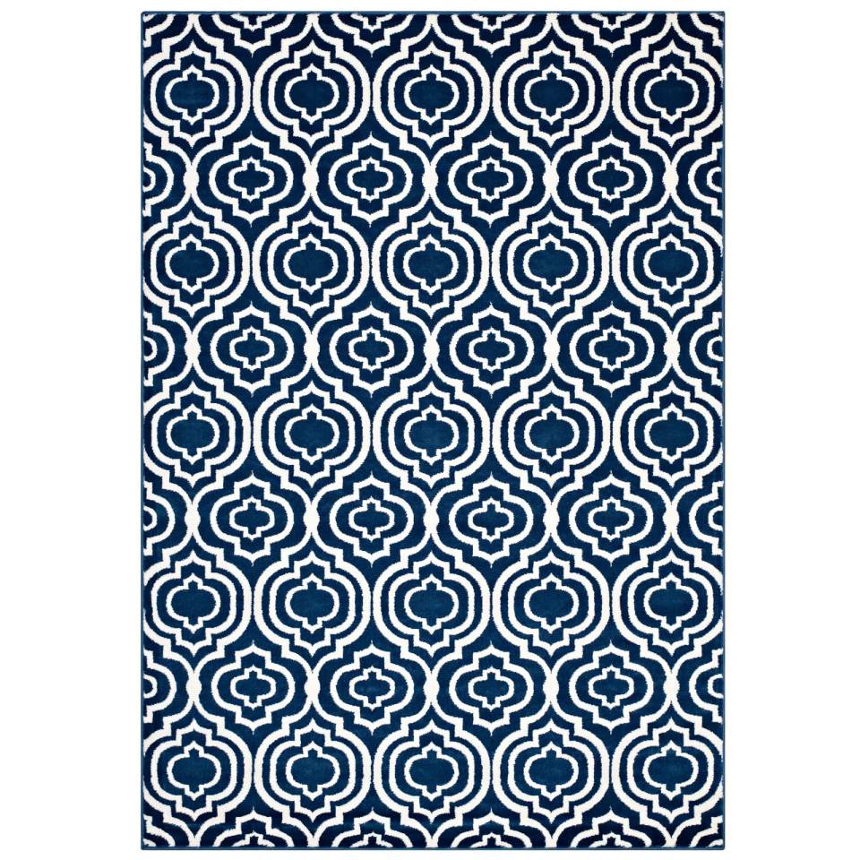 Modway Frame Transitional Moroccan Trellis 8x10 Area Rug - R-1130-810 | Rugs | Modishstore - 9