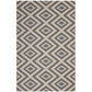 Jagged Geometric Diamond Trellis 9x12 Indoor and Outdoor Area Rug By Modway | Rugs | Modishstore