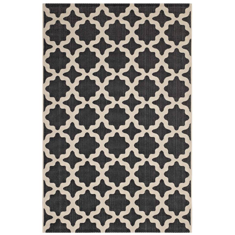 Modway Cerelia Moroccan Trellis 8x10 Indoor and Outdoor Area Rug - R-1139-810 | Rugs | Modishstore - 12