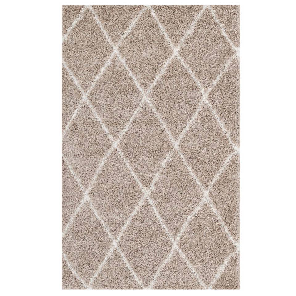 Modway Toryn Diamond Lattice 5x8 Shag Area Rug - R-1144-58 | Rugs | Modishstore - 12