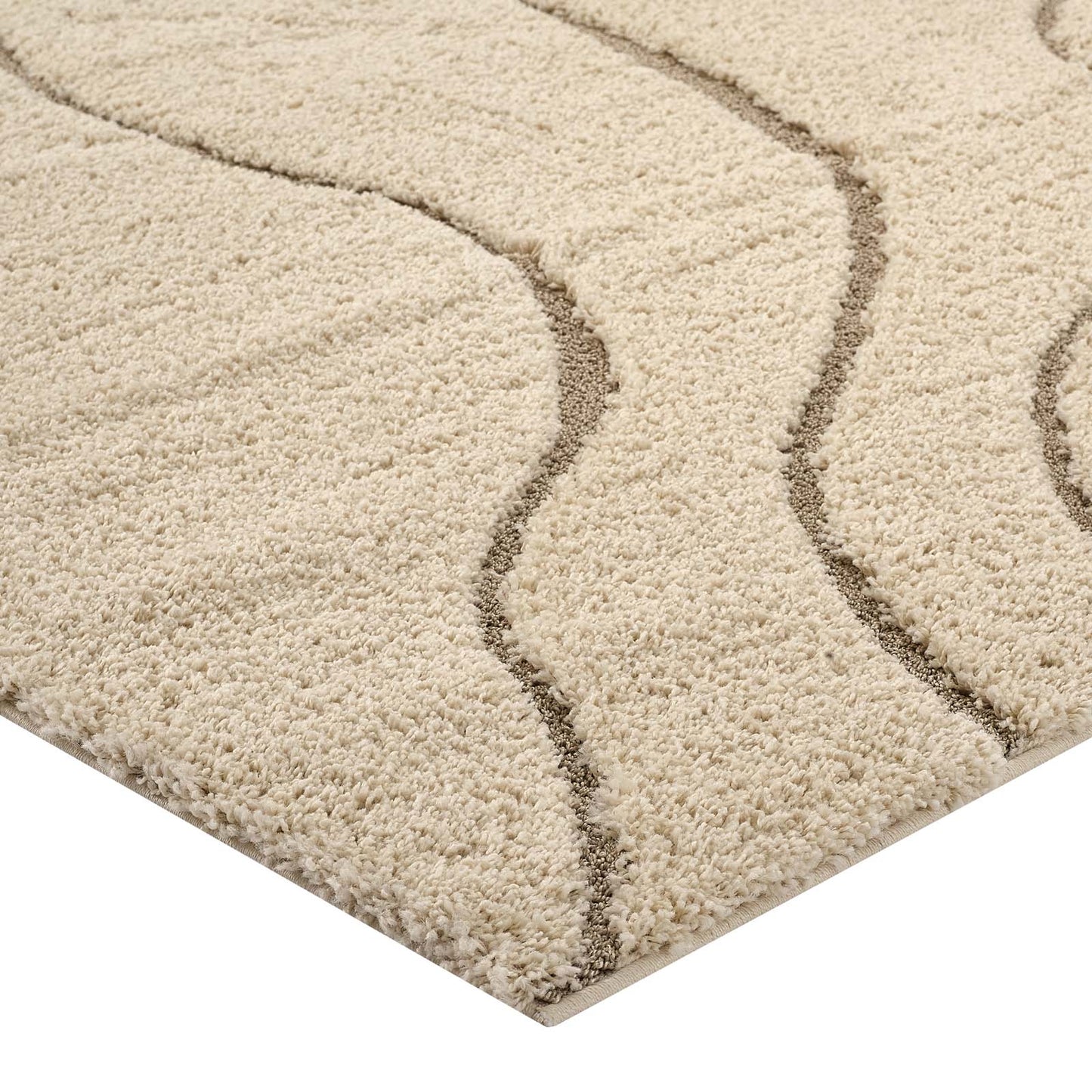 Modway Jubilant Abound Abstract Swirl 5x8 Shag Area Rug - R-1150-58 | Rugs | Modishstore - 3