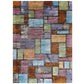 Modway Success Nyssa Abstract Geometric Mosaic 8x10 Area Rug Multicolored | Rugs | Modishstore-2