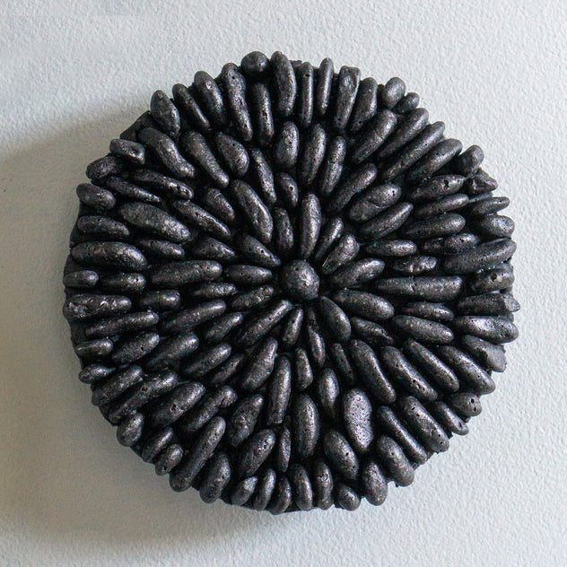 River Rock 6.75"D Wall Art, Po Set Of 3 By Gold Leaf Design Group | Wall Art | Modishstore - 8