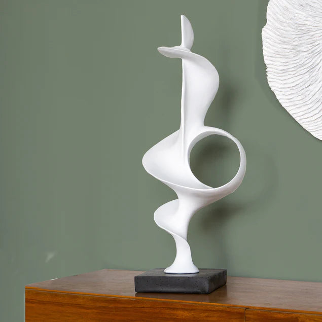 Tendril 27.6"H Sculpture, Whit By Gold Leaf Design Group | Sculptures | Modishstore - 8