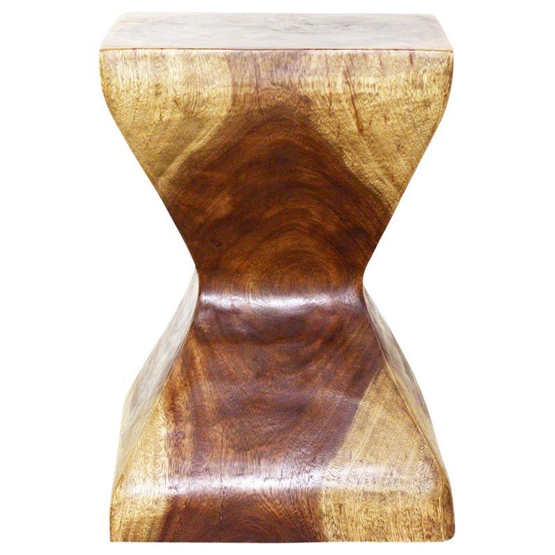 Haussmann Rest Stool 14" Sq - Antique Oak Oil | Stools & Benches | Modishstore-5